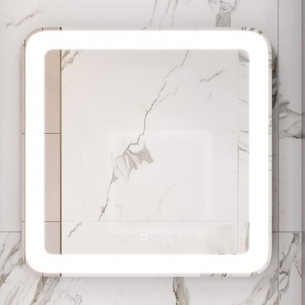 Мебель для ванной Art&Max Platino 60, подвесная, белый матовый