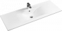 Тумба с раковиной Sanvit Кубэ-2 120 белый глянец