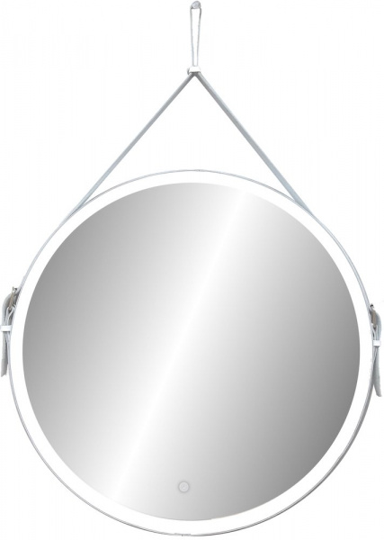 Зеркало Art&Max Milan 80 белый ремень